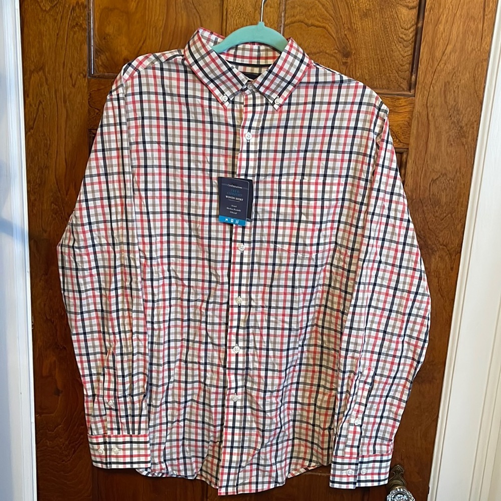 Croft and Barrow true comfort woven shirt